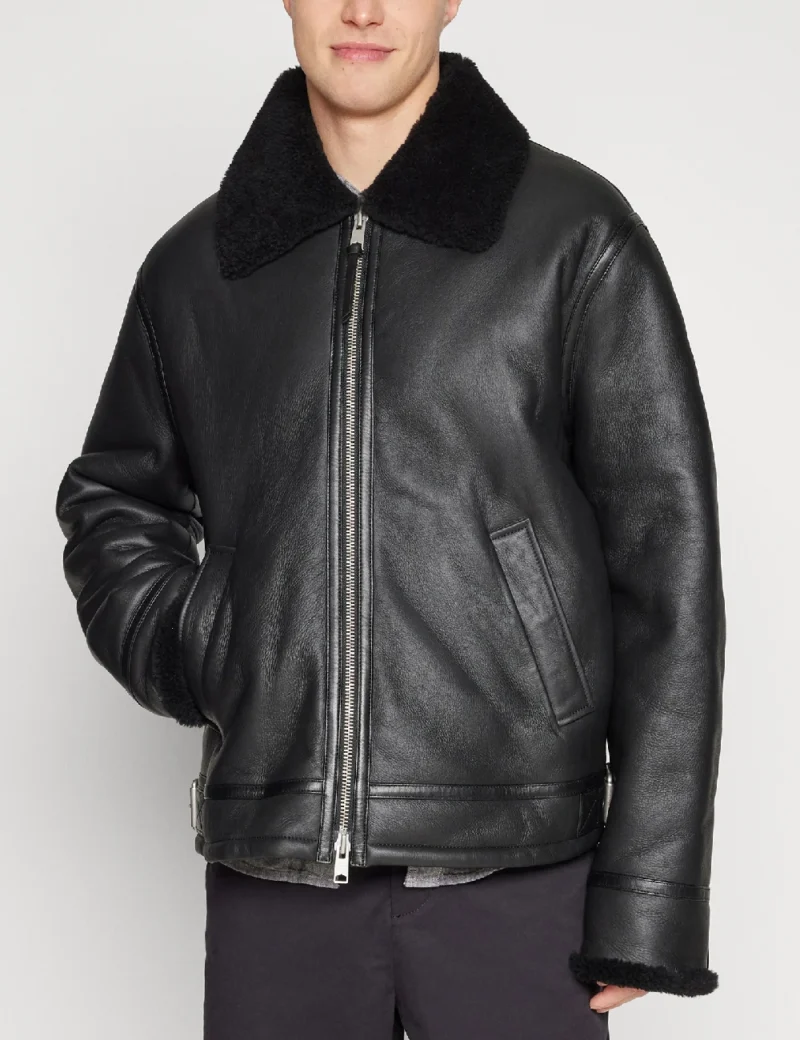 Nightshade Ashford Moto Jacket – Sleek Black Leather & Contemporary Biker Edge (3)