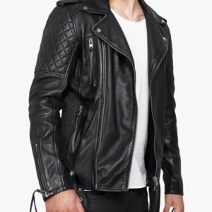 Noir Vanguard Quilted Moto Jacket – Premium Biker Edition with Quilted Panels (1)