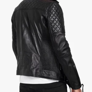 Noir Vanguard Quilted Moto Jacket – Premium Biker Edition with Quilted Panels (3)