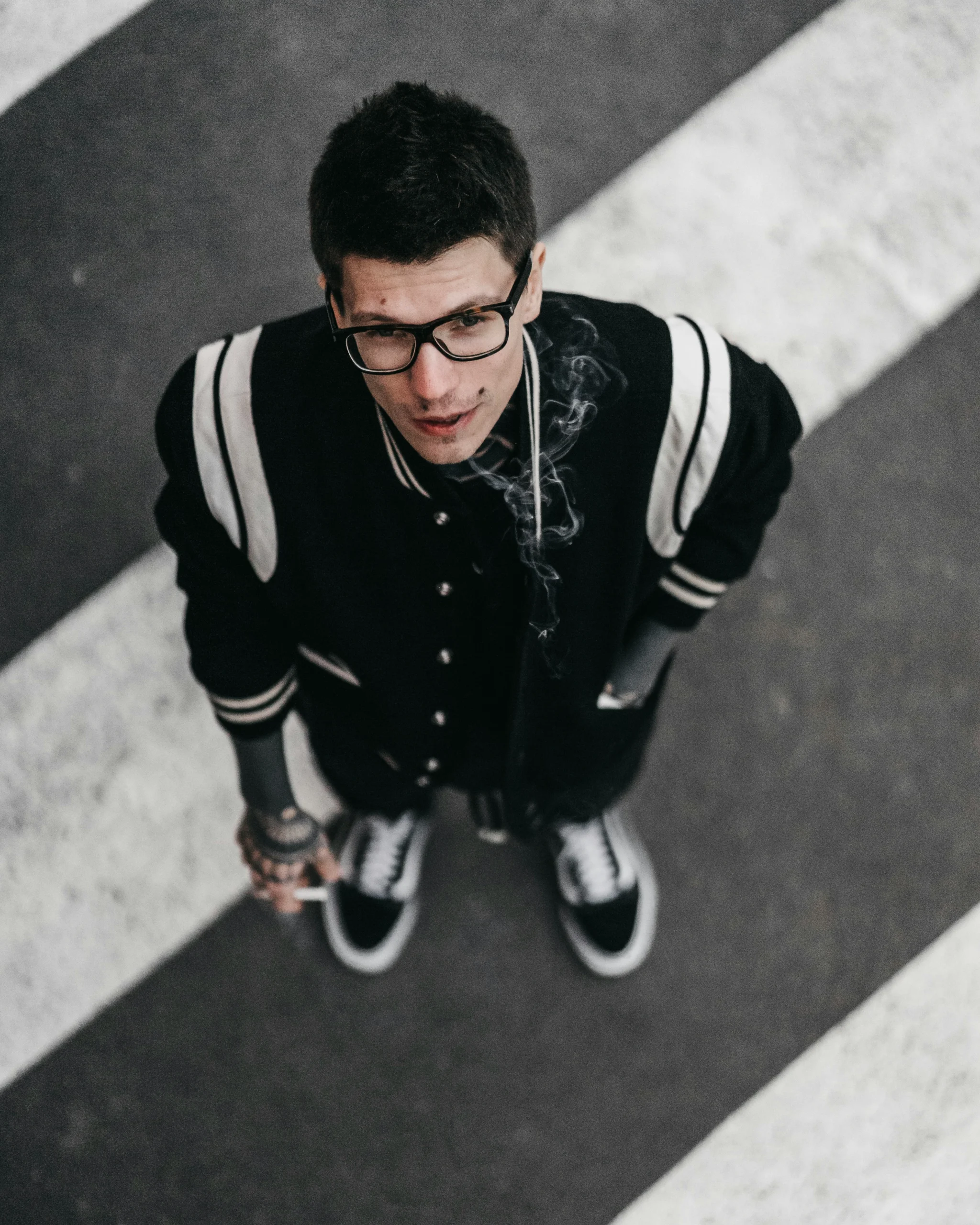 Striped Leather Jacket The Leather Official